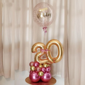 20 Birthday Balloon Bouquet