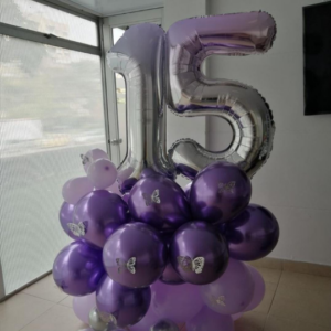 15 Age Purple Bouquet