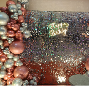 Crome Sequence Backdrop For Birthday
