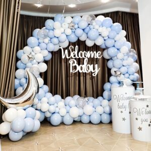 Baby Shower Round Backdrop