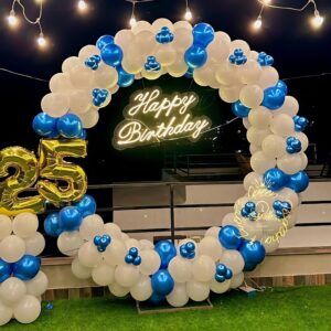 Ring Backdrop Setup